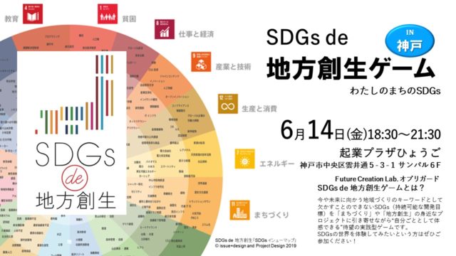兵庫６月：『SDGs de 地方創生』ゲーム体験会 in 神戸